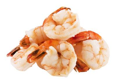 Shrimp Cooked 61 To 70 Count Peeled & Deveined Tail-On Service Case - 0.5 Lb