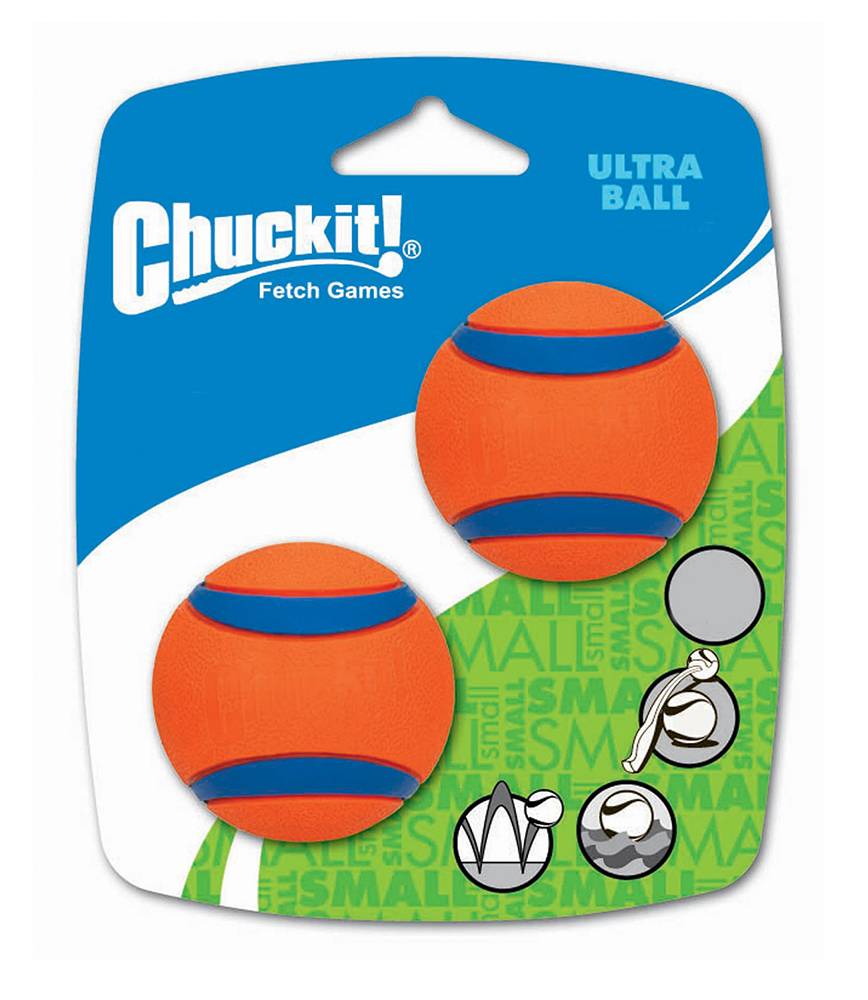 Chuckit! Ultra Ball Dog Toy, 2-Pack (Medium)