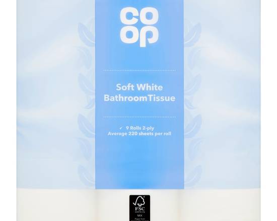COOP 9ROLL SOFT WHITE