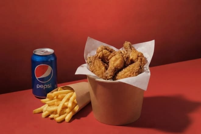 Bucket Solo (7 Wings + 🍟+🥤)