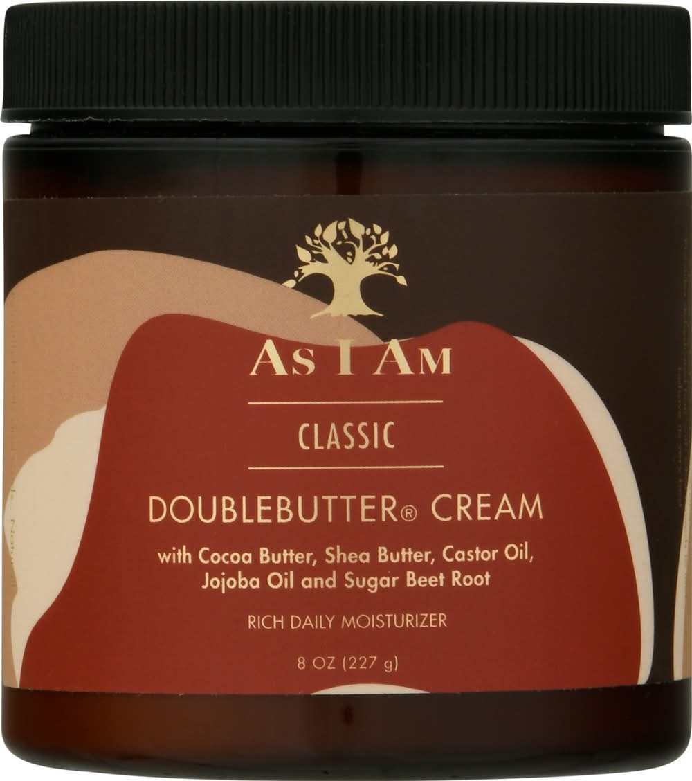 As I Am Double Butter Cream Daily Moisturizer (8 oz)