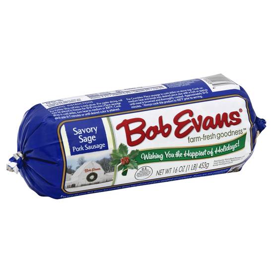 Bob Evans Savory Sage Pork Sausage (16 oz)