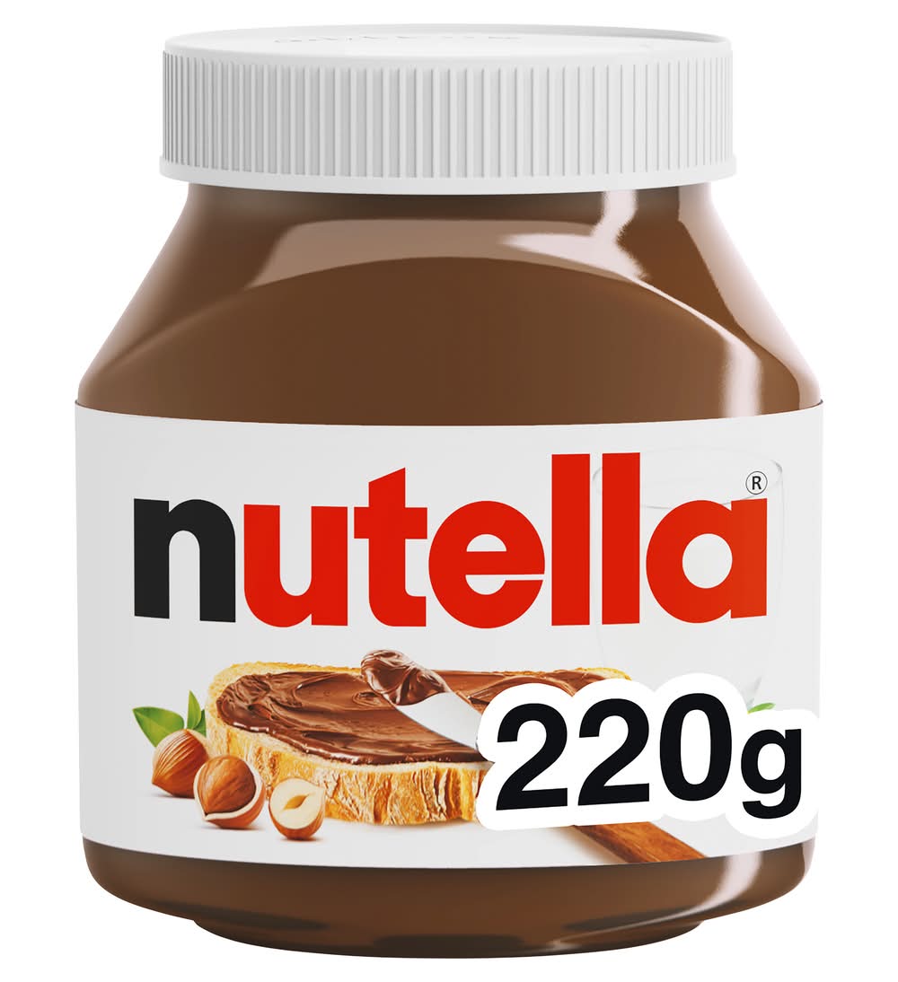 Nutella Hazelnut Spread, Chocolate (220g)