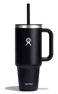 Hydro Flask All Around Travel Straw Tumbler 40 oz, Black