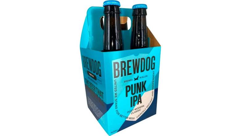Brewdog - Bières punk ipa (4 pièces, 330 ml)