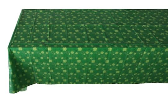 54" X 108" Shamrock Tablecloth By Celebrate It