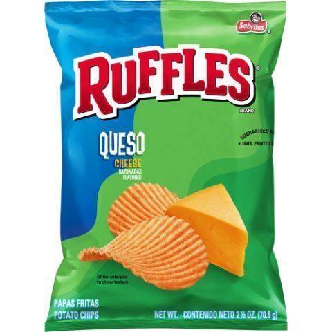 Ruffles  Potato Chips Queso 2.5oz