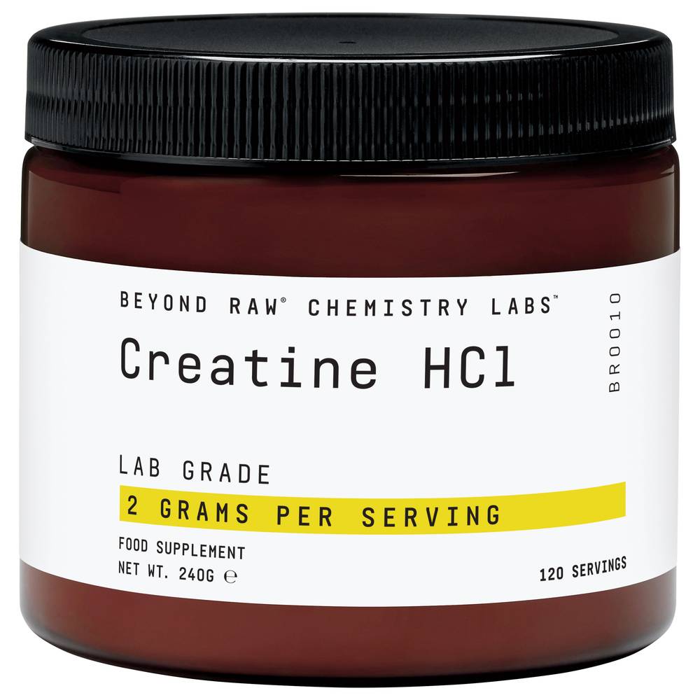 Beyond Raw Chemistry Labs Creatine Hcl Dietary Supplement