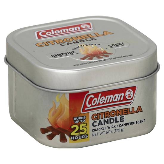Coleman Campfire Scent Citronella Candle
