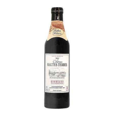 Vin rouge AOC Bordeaux château hautes terres REFLETS DE FRANCE - La bouteille de 37,5cL