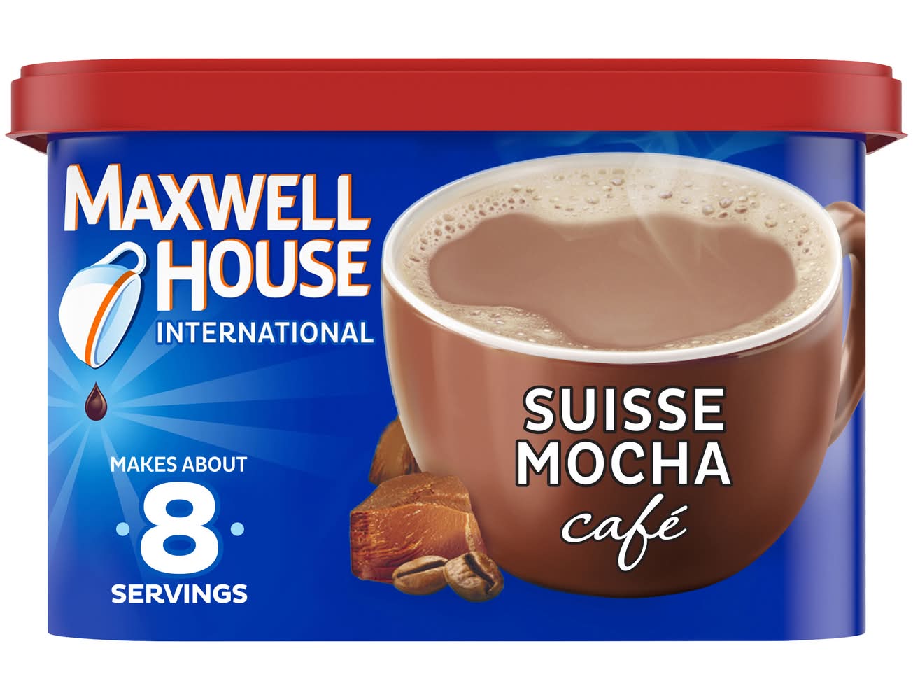 Maxwell House Suisse Mocha Cafe Beverage Mix (7.2 oz)