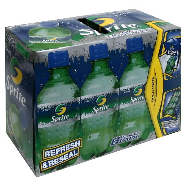 Sprite Flavored Soda, Lemon-Lime (8 x 12 fl oz)