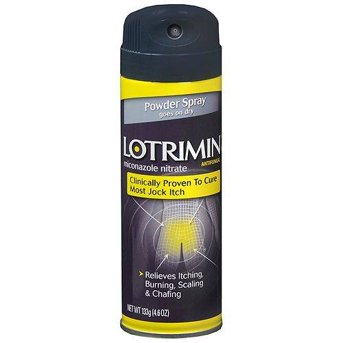 Lotrimin AF Antifungal Jock Itch Aerosol Powder Spray, Super Size - 4.6 oz