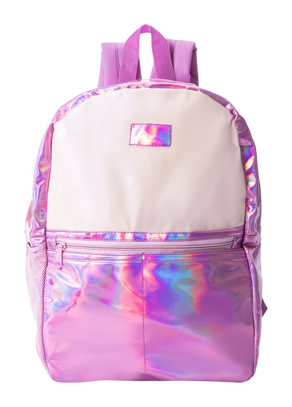 Metropack Holographic Backpack Pink
