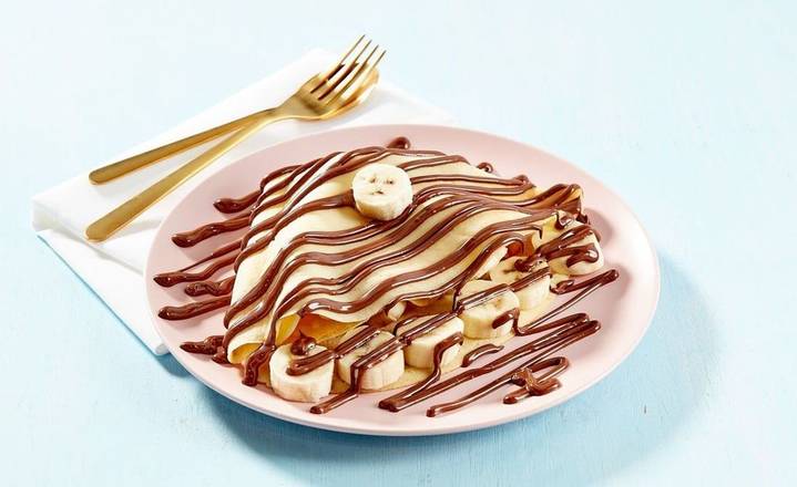 Banana with Nutella®  Crepe