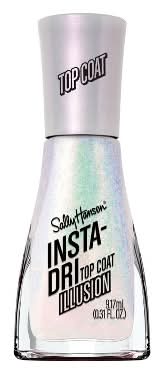 Sally Hansen Insta-Dri Top Coats Shimmery Finish Nail Polish, Illusion 129 (0.31 fl oz)