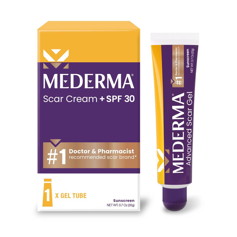 Mederma Scar Cream + SPF 30, 0.7 OZ