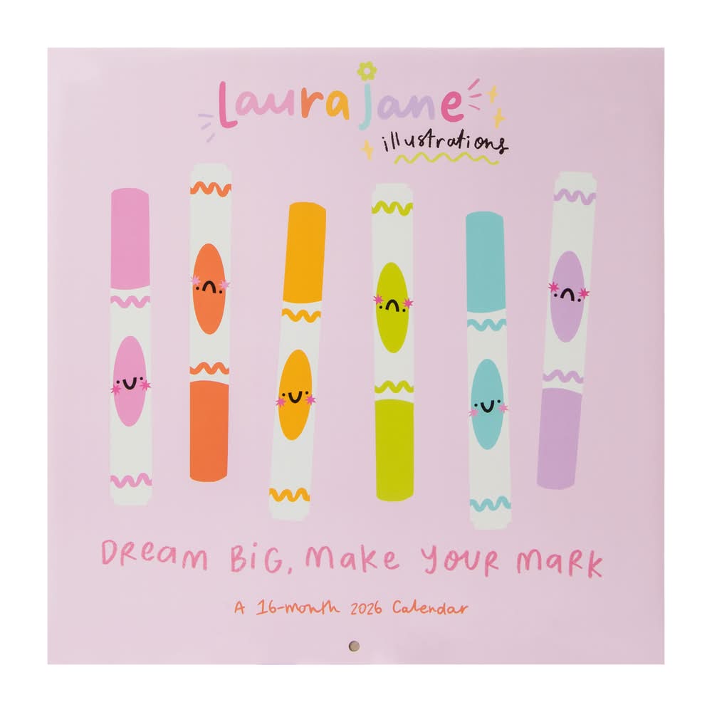 Licensed 2026 Calendar Laura Jane