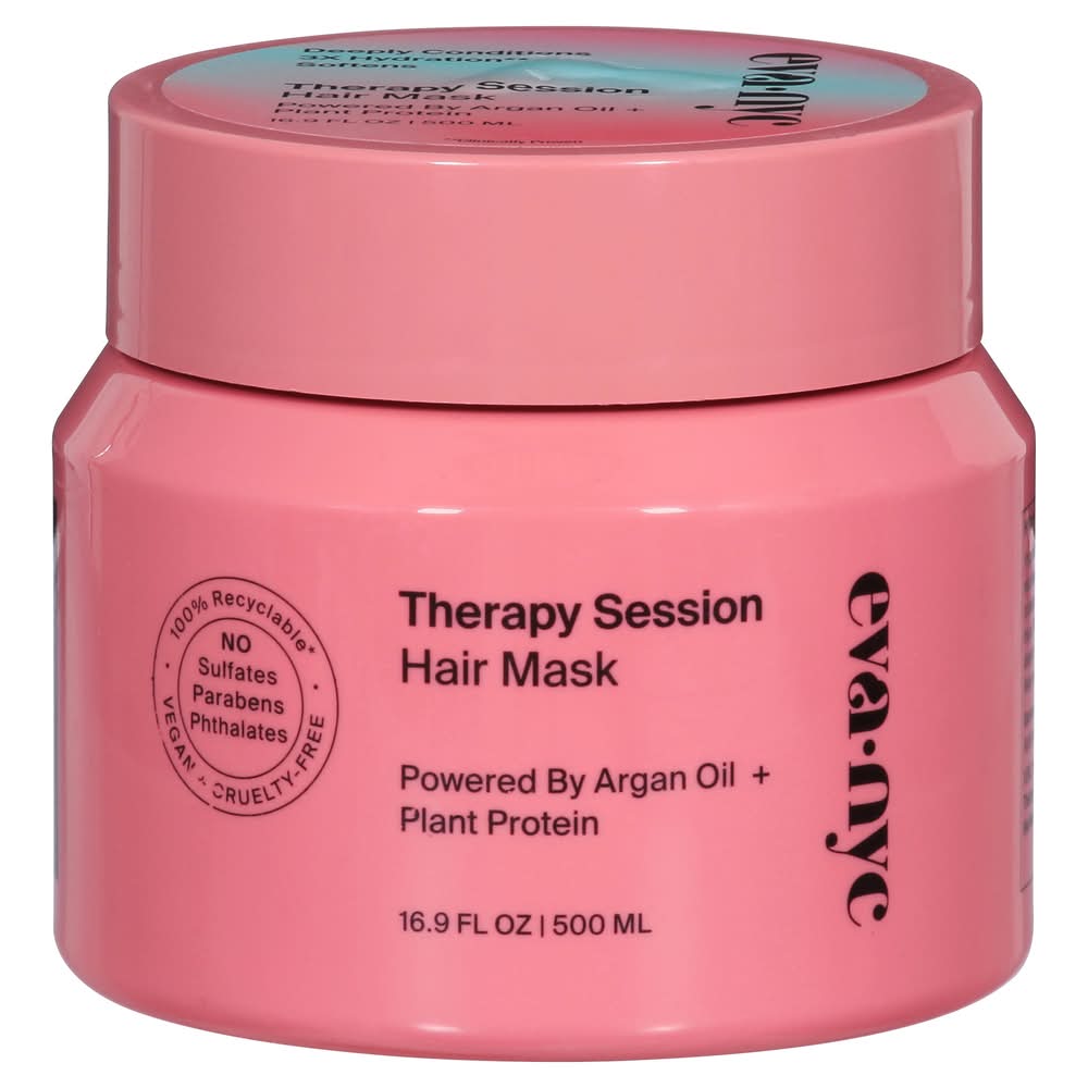 Eva NYC Argan Oil + Plant Protein Therapy Session Hair Mask (16.9 fl oz)