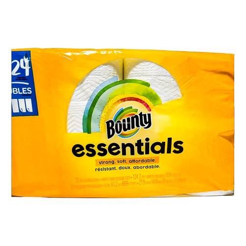 Bounty Essentials Select-A-Size Paper Towels, White (12 ct)