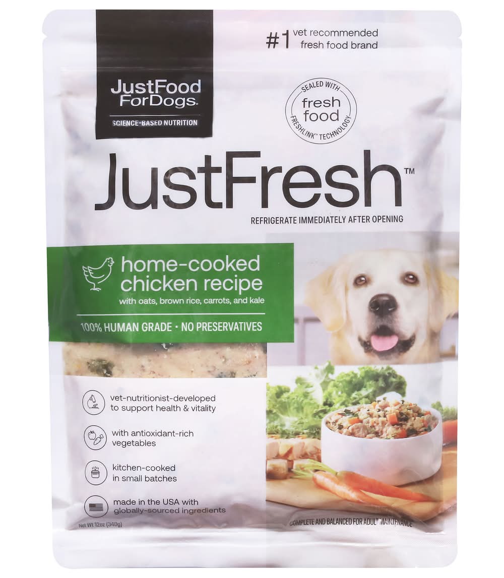 JustFoodForDogs Justfresh Chicken Wet Dog Food (12 oz)
