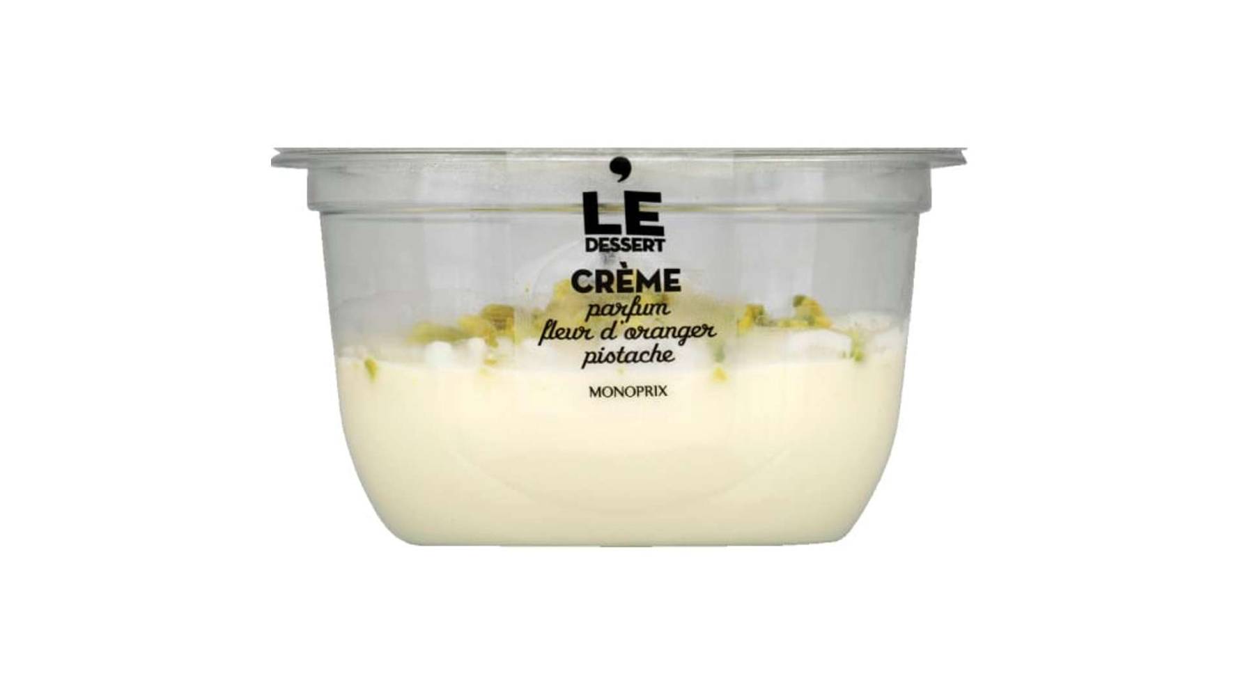 Monoprix - Crème parfum fleur d'oranger pistache (120g)