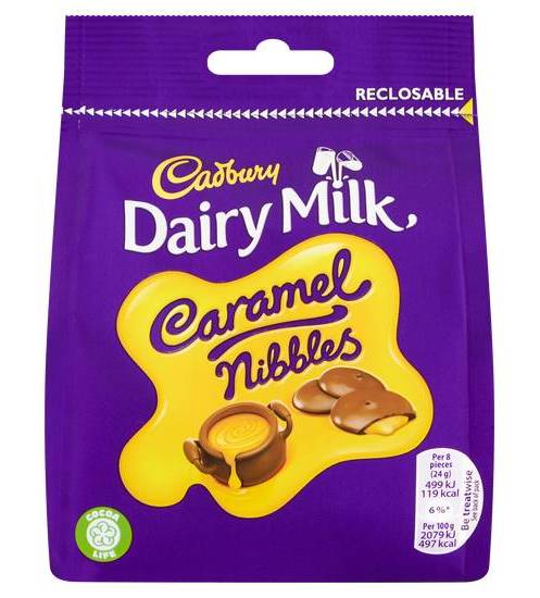 Cadbury Caramel Nibbles (95g)