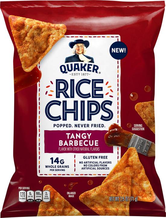 Quaker Rice Chips (tangy barbecue)