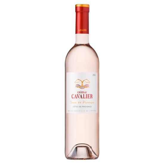 Château Cavalier - Vin rosé terre de Provence côtes de Provence 2022 (750 ml)
