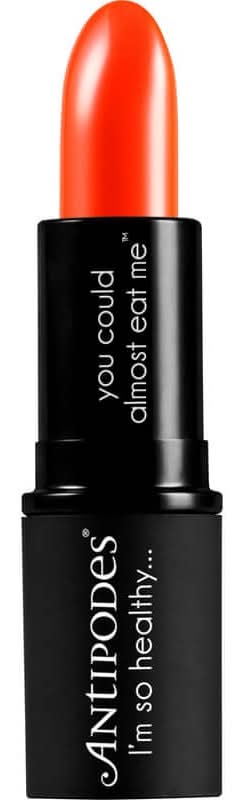 Antipodes Lipstick Piha Beach Tangerine 4g