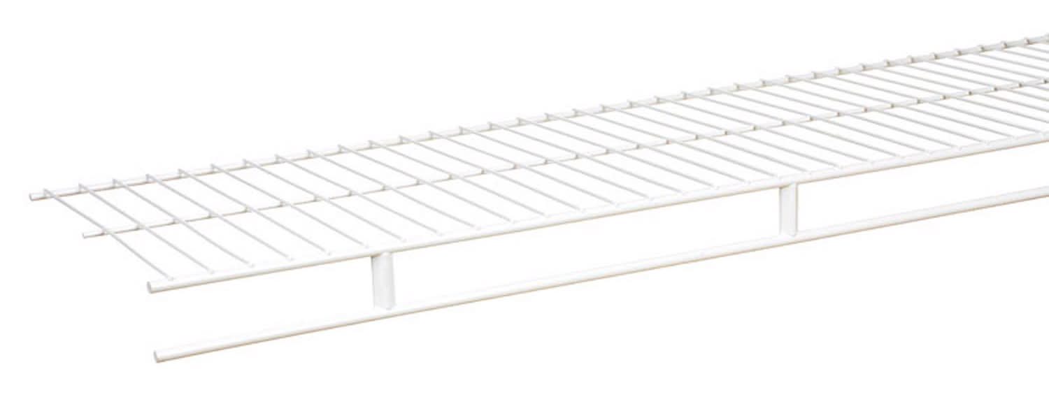 Rubbermaid 96 In. H X 12 In. W X 1.9 In. L Steel Wardrobe Shelf