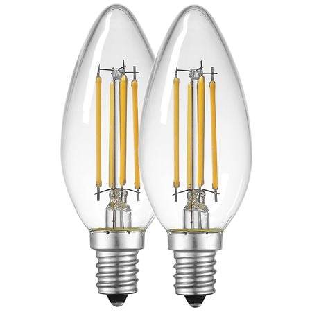 GLOBE 60W LED Filament Light Bulbs - 2.0 ea