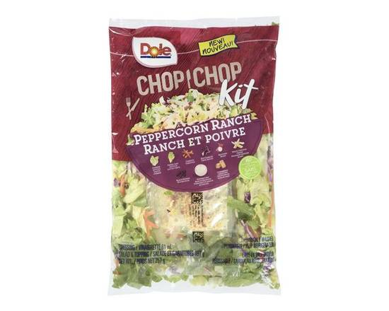 Dole Chop Chop · Kit de salade ranch et poivre - Peppercorn ranch salad kit (257 g)