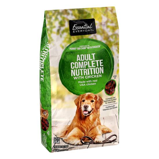 Essential Everyday Adult Complete Nutrition Chicken Dog Food (4 lbs)