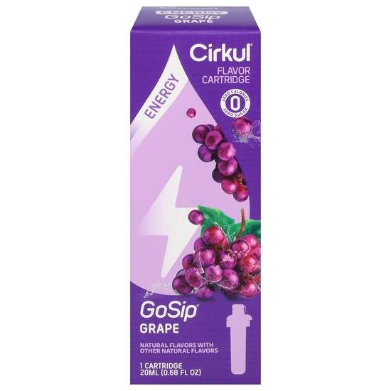 Cirkul Gosip Energy Grape Flavor Cartridge