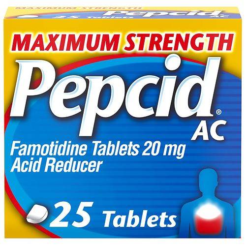 Pepcid AC Maximum Strength for Heartburn Prevention & Relief - 25.0 ea