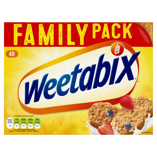 Weetabix Whole Wheat Cereal (48 pack)