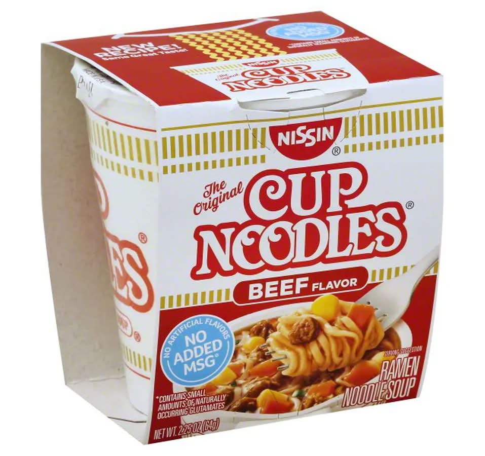 Nissin Cup Noodles Beef