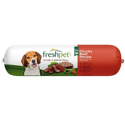 Freshpet Select Slice & Serve Roll Chunky Recipe Dog Food (beef)