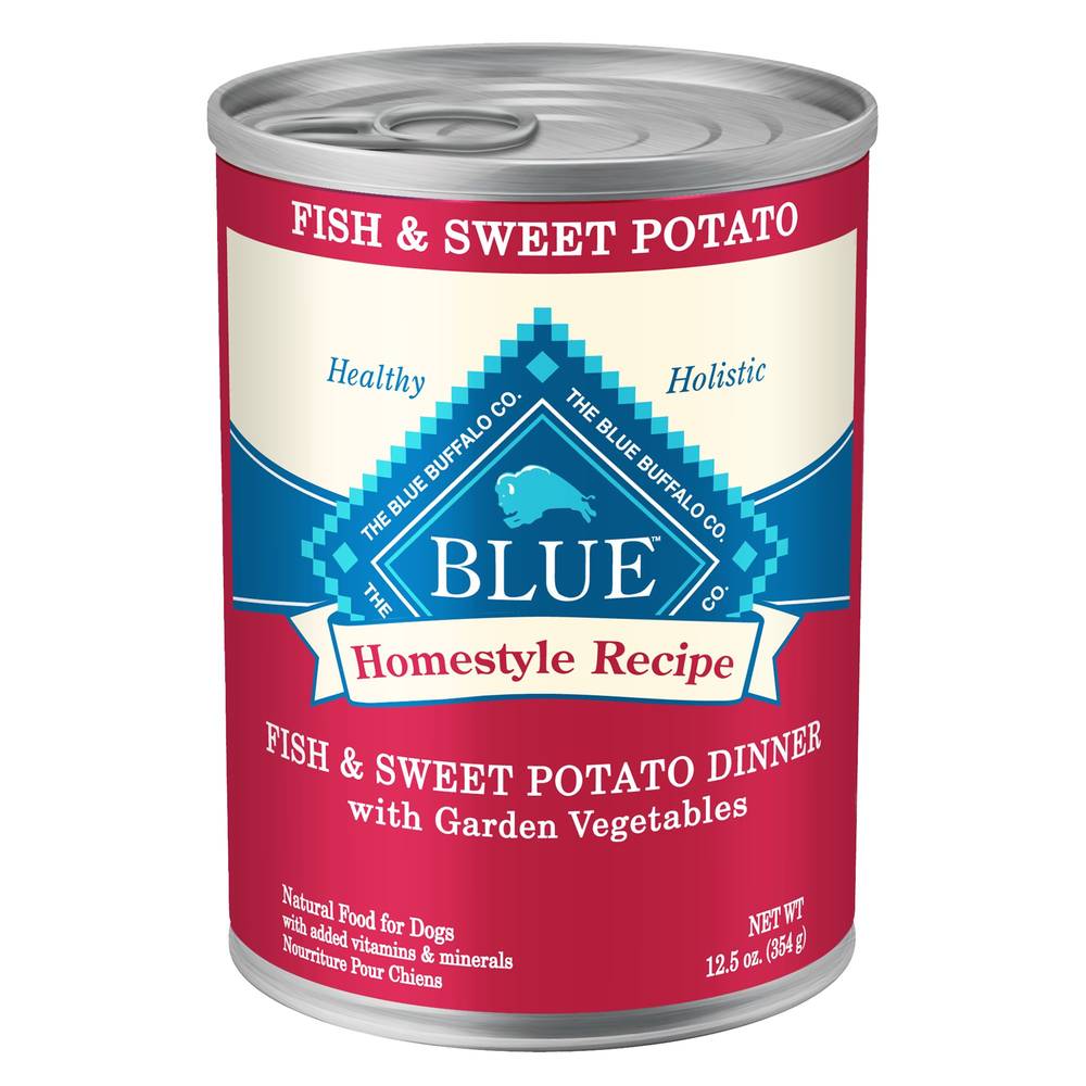 Blue Buffalo Wilderness Homestyle Recipe Fish & Sweet Potato Dinner