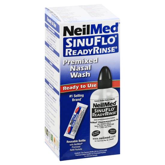 Neilmed Sinuflo Ready Rinse Premixed Nasal Wash