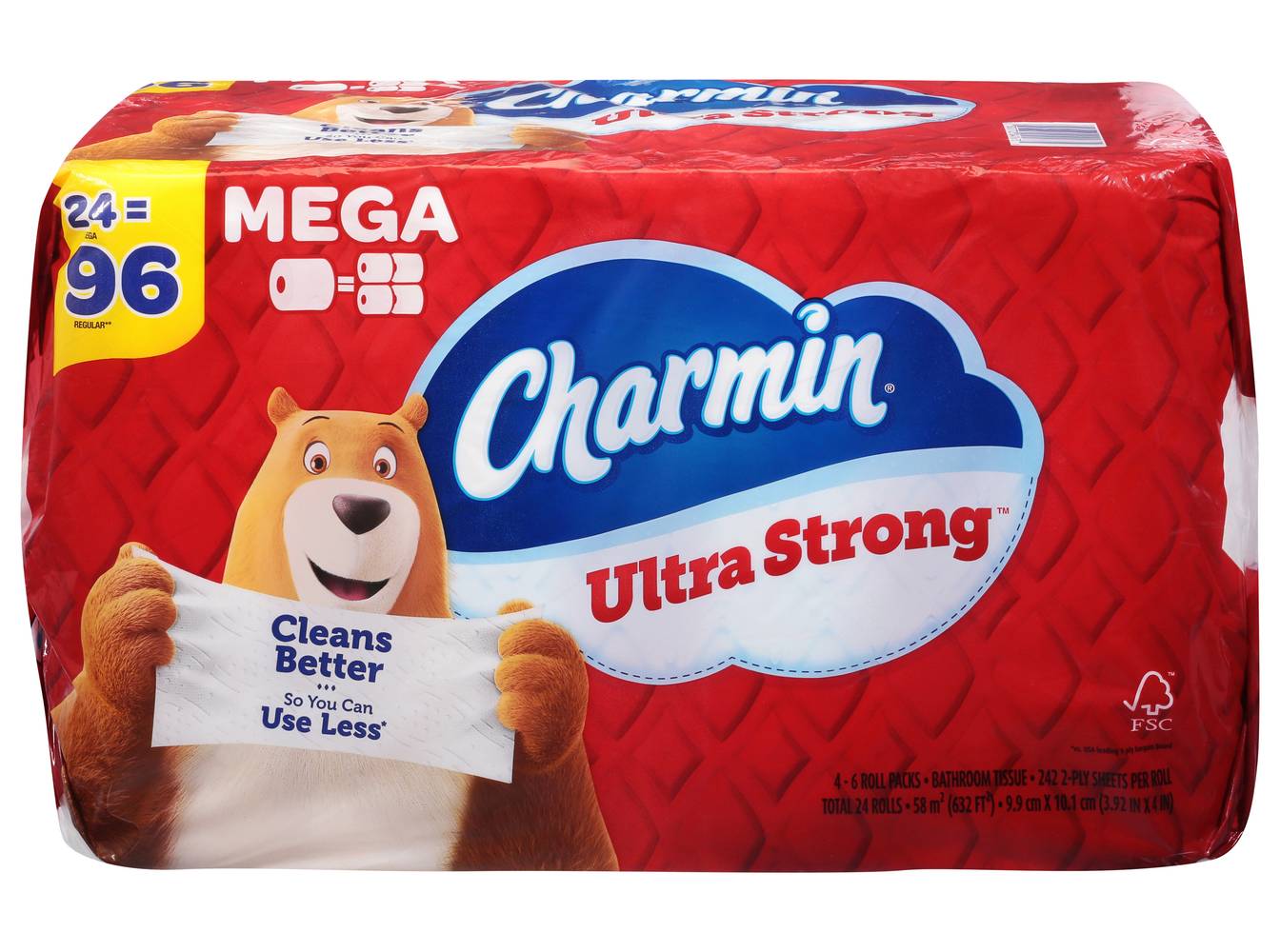 Charmin Ultra Strong Toilet Paper (24 ct)