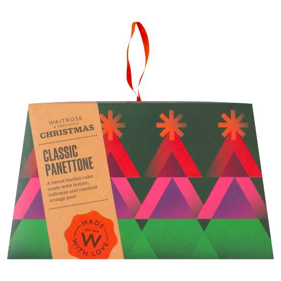 Waitrose & Partners Christmas Classic Panettone Cake (750g)