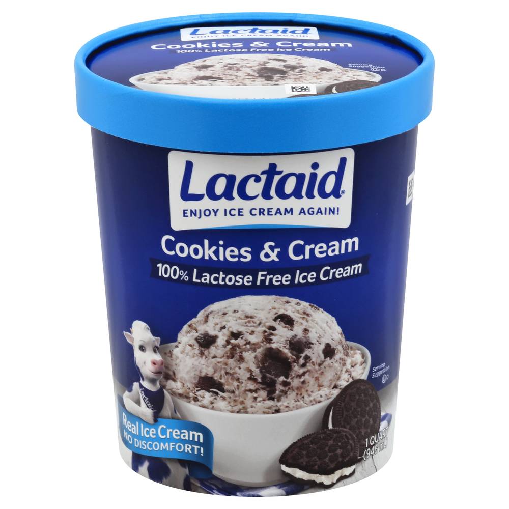 Lactaid 100% Lactose Free Cookies and Ice Cream (946 ml)