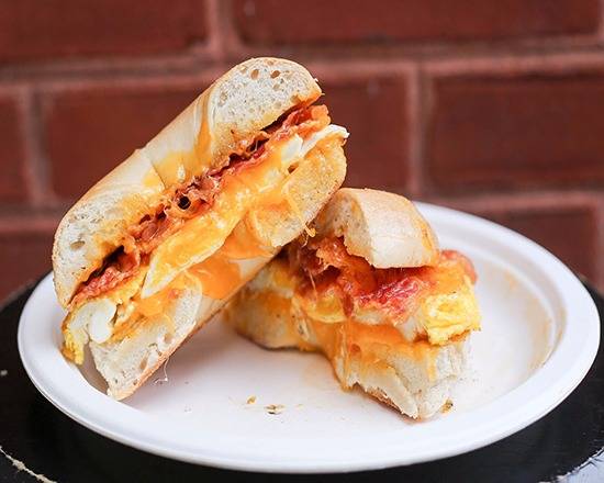 BACON, Egg and Cheese Sandwich