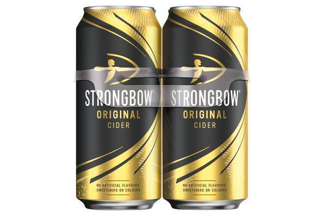 Strongbow Original Cider (4 pack, 440 ml)