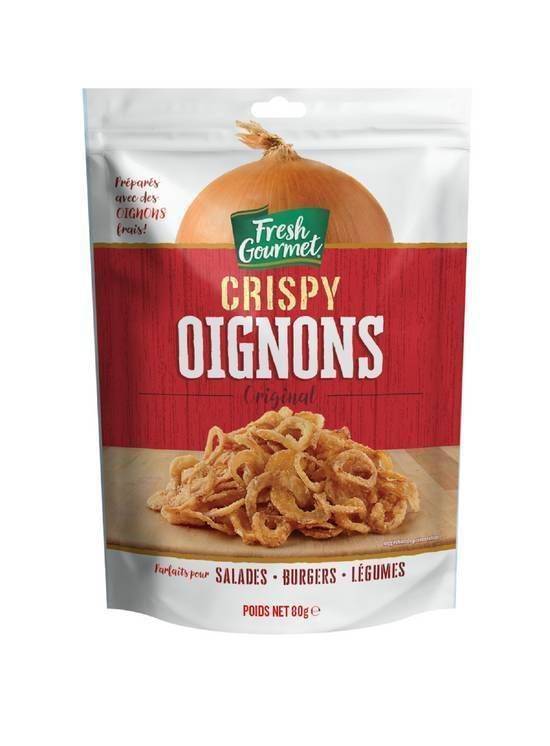 Crispy oignons original - fresh gourmet - 80g e