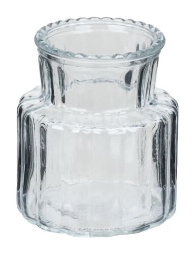 Holiday Home Glass Vase - Clear