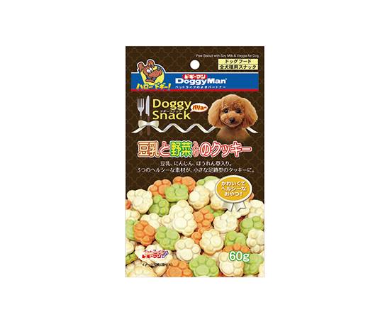【DoggyMan】犬用豆乳野菜消臭餅乾60g#20552855