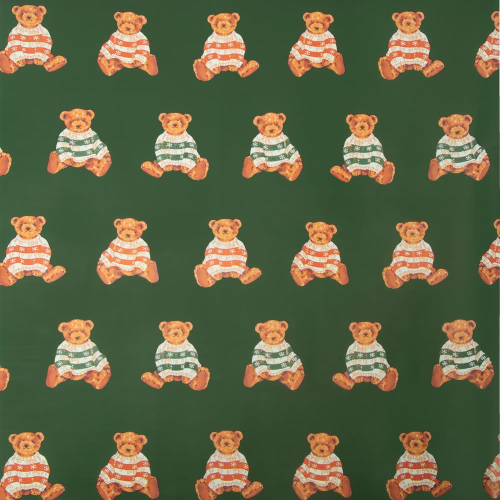 Christmas Gift Wrap Bears